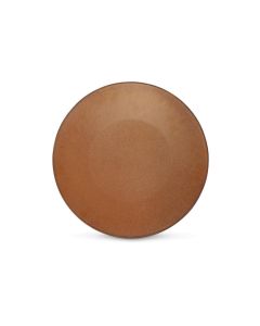 Plate 27cm dark brown Ovio