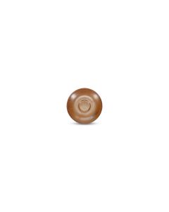Mocha saucer 12cm dark brown Ovio