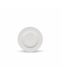 Teller flach 20/14cm rim weiß Astro