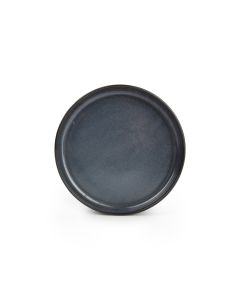Plat bord 17cm donker blauw Pila