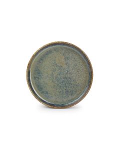 Plat bord 17cm groen Pila