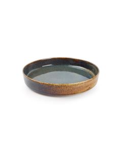 Diep bord 24xH4cm groen Pila