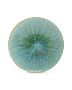 Plat bord 23,5xH3,5cm turquoise Eclipse