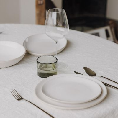 Plate 21cm pearl Saudade - Set of 2