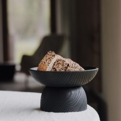 Servierschale low 2-teilig ash Rieva