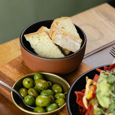 Baking dish 12,5xH6cm black Forno