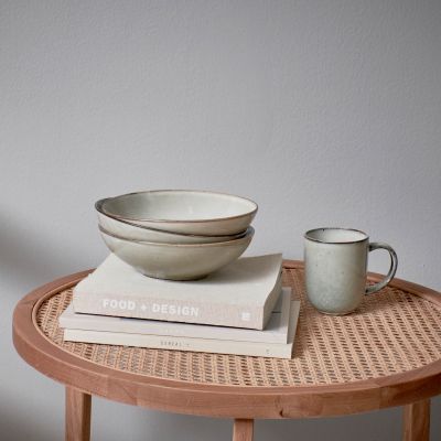 Teller tief 19,5xH6cm grün Freckles