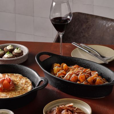 Baking dish 26x14xH5cm black Ardo