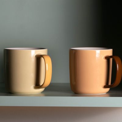 Becher 37cl orange Mae