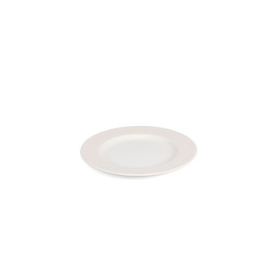 Plat bord 20/14cm wit Solis
