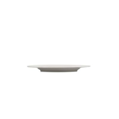 Plat bord 24,5/17cm wit Solis