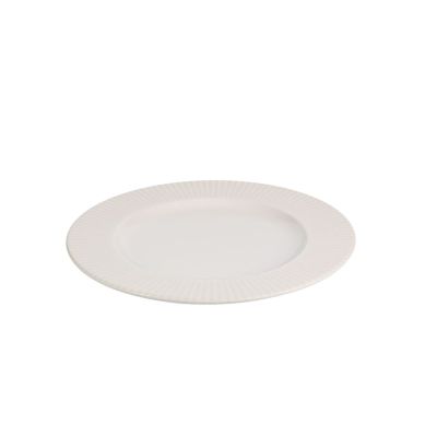 Plat bord 31/20,5cm wit Solis