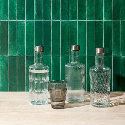 Karaffe 110cl mit verschluss square Tap