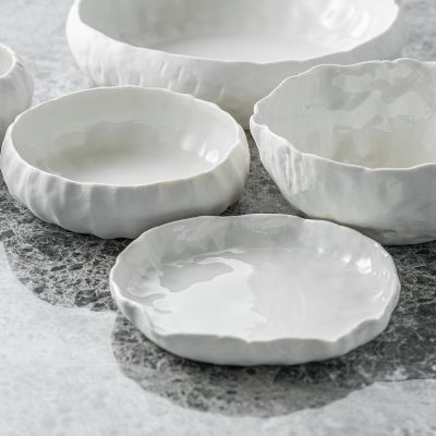 Bowl 23xH6,5cm white Arte