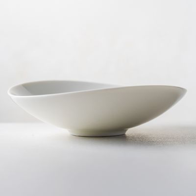 Bol 15x13,5H4,5cm white Contour