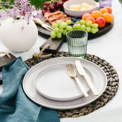 Glas 26cl grün Blossom - 4er-Set