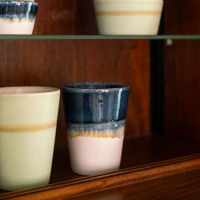 Cup 18cl blue Flow