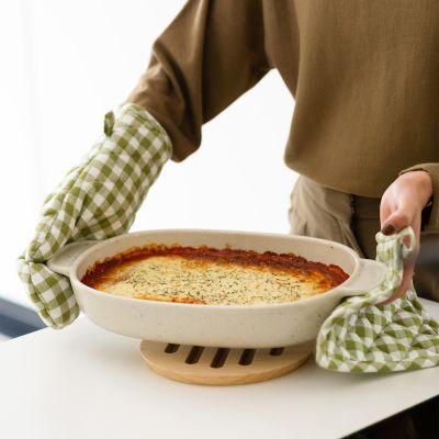Baking dish 41x24xH6,5cm vanille Blush