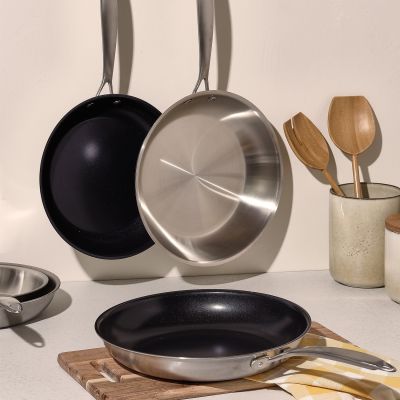 Set de cuisine 2 pi&egrave;ces anti-adh&eacute;sive noir Blaze