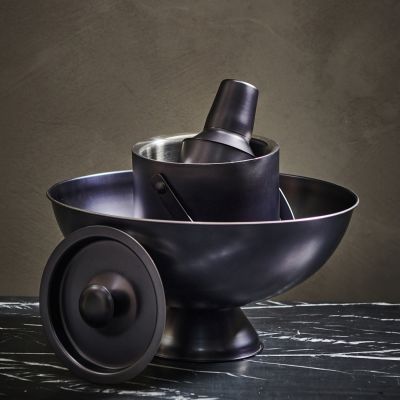 Cocktailshaker 64cl schwarz Bar