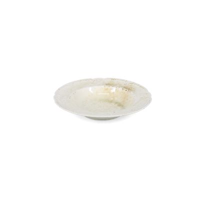 Assiette creuse 23,5/15,5xH4,5cm beige Seance