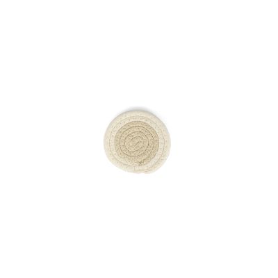 Coaster 10cm cream white Piff - Set of 4
