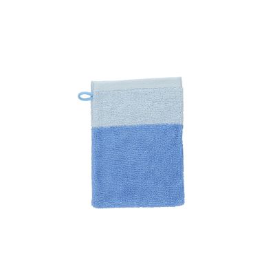 Gant de toilette 15x21cm ocean blue Pixie - Lot de 2