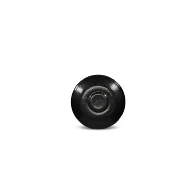 Undertasse 14cm schwarz Ovio