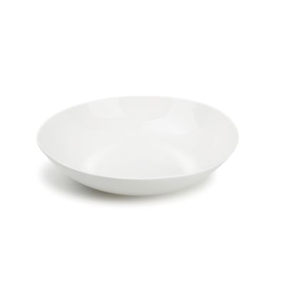Assiette creuse 25xH5,5cm white Perla