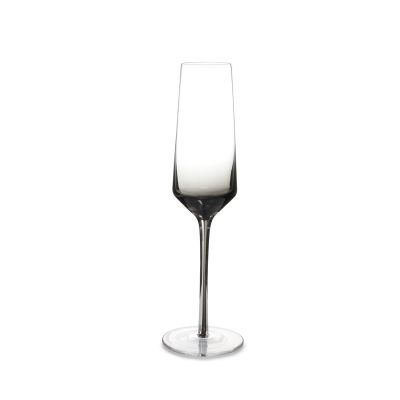 Champagneglas 23cl smoked Secrets - Set van 2