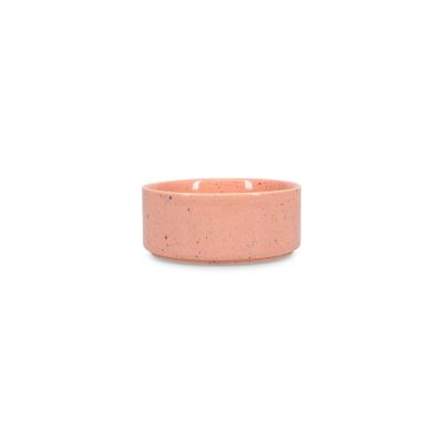 Sch&uuml;ssel 13xH5,5cm pink Fika