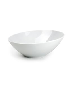 Salatschüssel 23xH10/7cm weiß Appetite