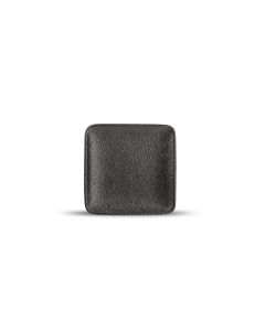Plat bord 10x10cm black Dusk