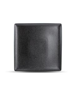 Plat bord 26x26cm black Dusk