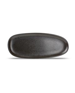 Assiette plate 34x14,5cm black Ceres