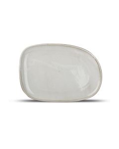 Plat bord 33x23cm grey Ceres