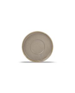 Saucer 14xH1,5cm for cup 20cl and mug 35cl brown Structo