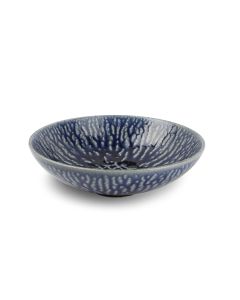 Bol 22,5xH7cm cobalt Oxido