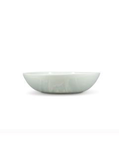 Serving dish 30,5xH7,5cm frost white Ceres