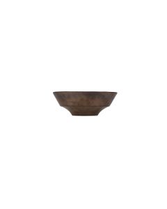 Kom 18xH6,5cm gold Cone