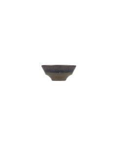 Kom 14xH6cm textured moss Cone