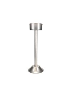 Support seau à champagne 19,5xH62,5cm antique argent Bar