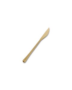 Dessert knife matte gold Revive - Set of 6