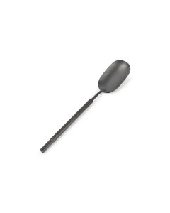 Cuillère de table matte black Helix - Lot de 6
