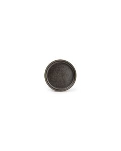 Plat bord 13,5xH3cm black Ceres