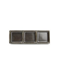 Serving dish 24x8cm black Ceres