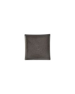 Plat bord 20,5x20,5cm black Line
