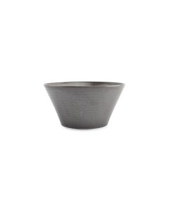 Kom 21,5xH11cm conisch black Line