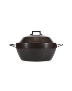 Baking dish 34,5x26xH11,5cm black Obun