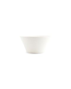 Kom 21,5xH11cm conisch white Line